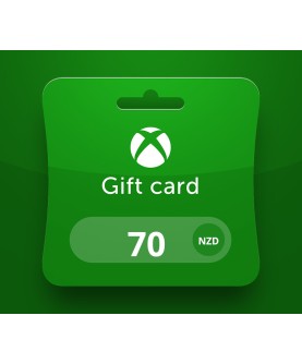 XBOX Live NZD 70 Prepaid Card NZ Xbox One Key 
